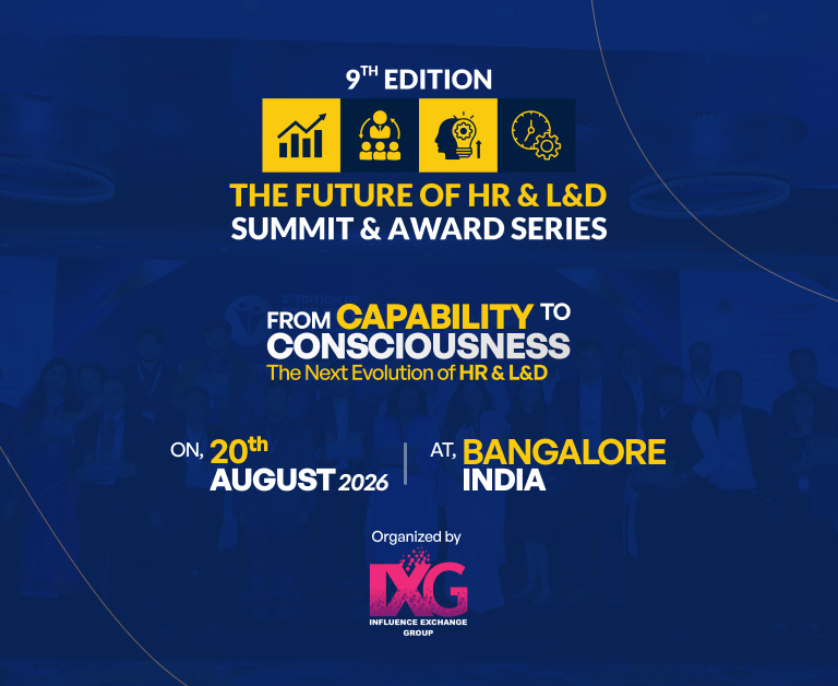 You are currently viewing The Future of HR & L&D Summit & Awards Series – Bangalore,India